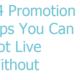 14 Promotion Tips You Can Not Live Without