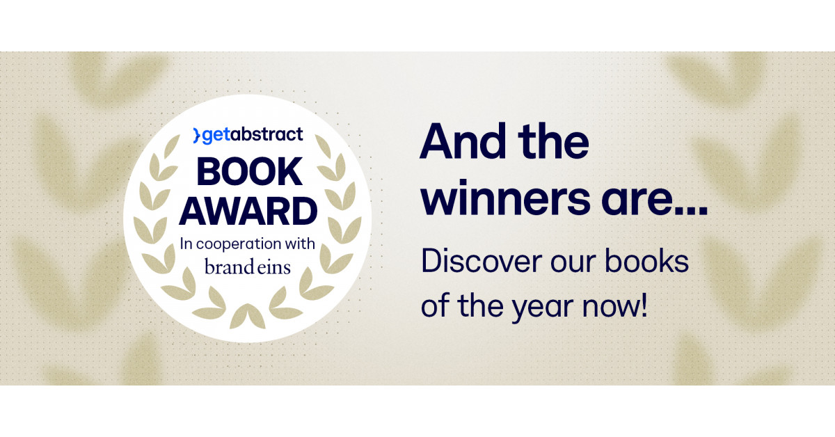 2022 getAbstract International Book Award Winners Announced
