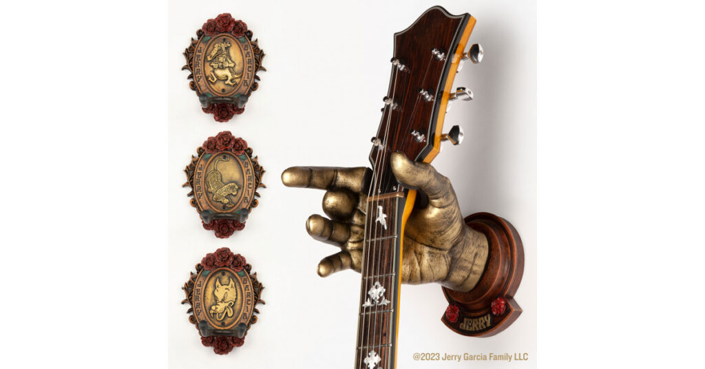 GuitarGrip Launches Signature Jerry Garcia Guitar Hanger Collection