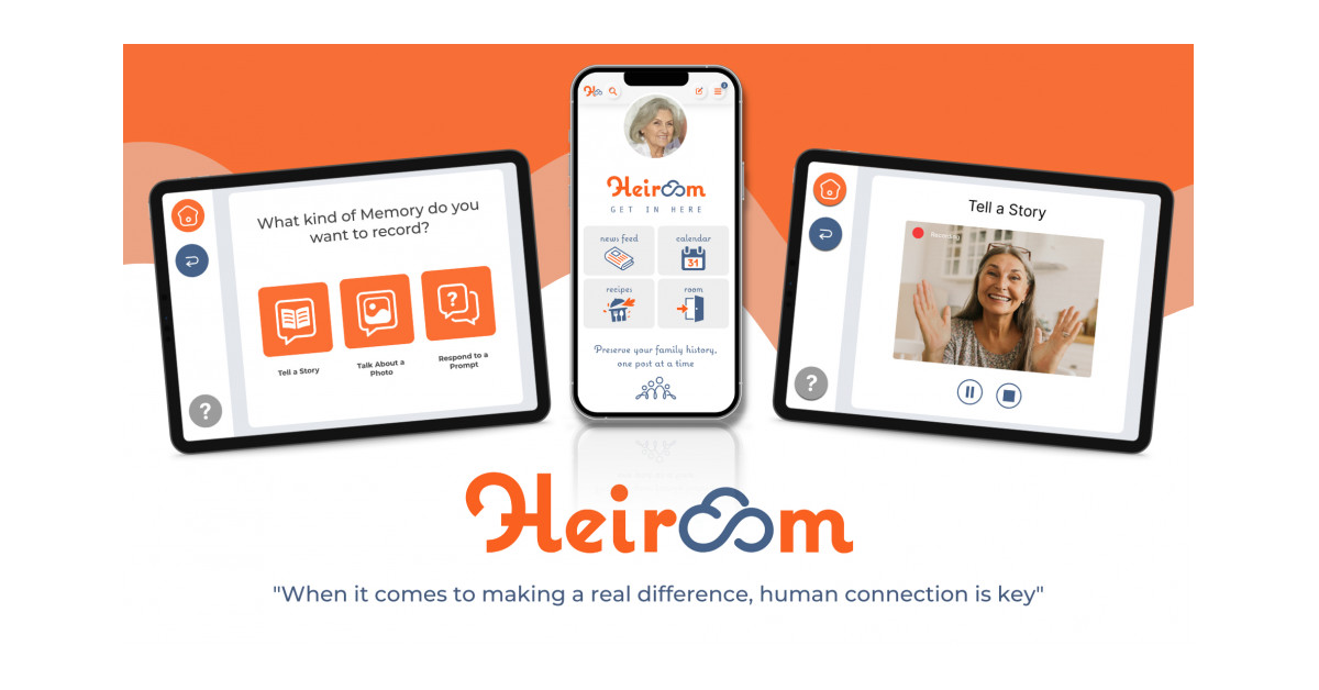 Heiroom App – Focused on Empowering Family Connection Across Generations