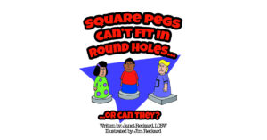 Janet Reckard’s New Book, "Square Pegs Can't Fit in Round Holes," Follows a Boy on the Spectrum Who Learns to Fit in Without Having to Completely Change Who He is