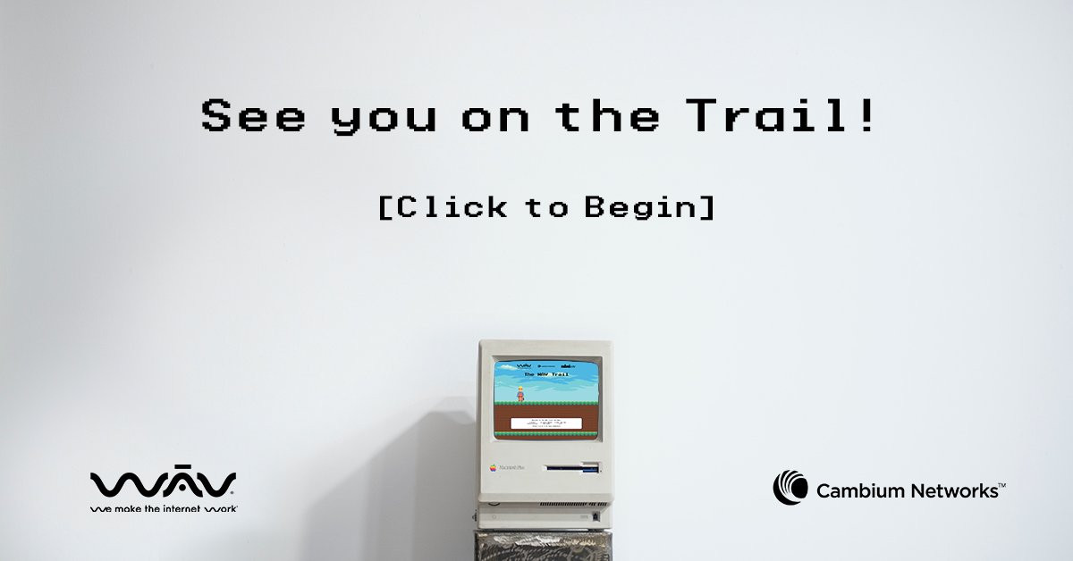 WAV Launches the WAV Trail, a Free Oregon Trail-Inspired Game to Celebrate Pioneers of Broadband Connectivity
