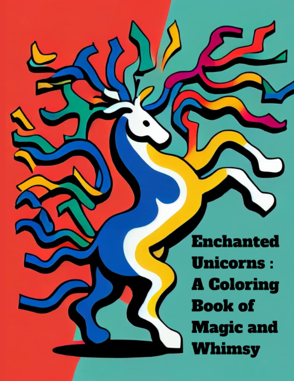 Enchanted Unicorns : A Coloring Book of Magic and Whimsy