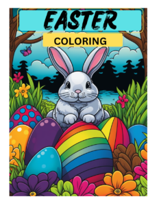 Easter Coloring Book for kids