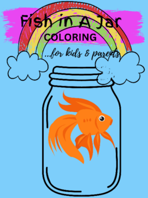 Cute Fish in Jars : Coloring Pages for Kids | Perfect for Relaxation | Ideal for Kids and Adults