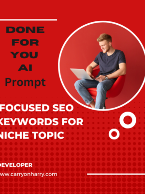 Focused SEO Keywords For Niche Topic