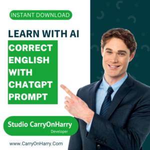Learn Correct English Grammer Vocabulary with  ChatGpt