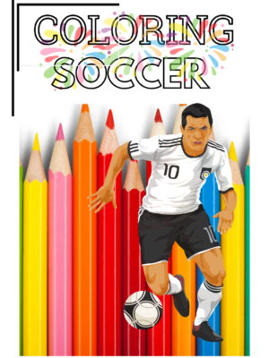 SSoccer Coloring Book For Kid,