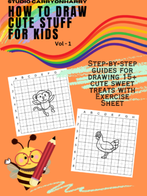 How to Draw Cute Stuff for Kids - Vol 1 Print and Draw Download