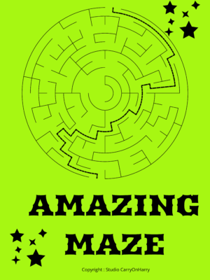 Maze Puzzle Book