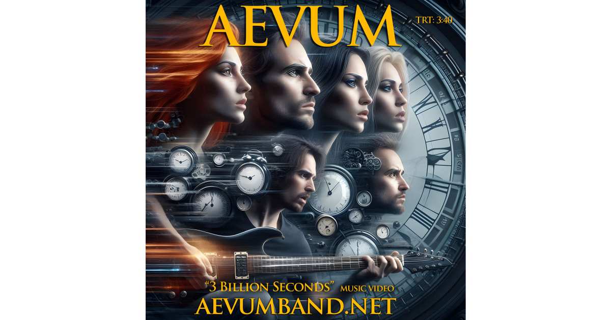 AEVUM Band Unveils Thought-Provoking Music Video “3 Billion Seconds” – A Captivating Exploration of Life’s Choices