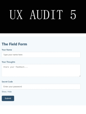 The Form Field
