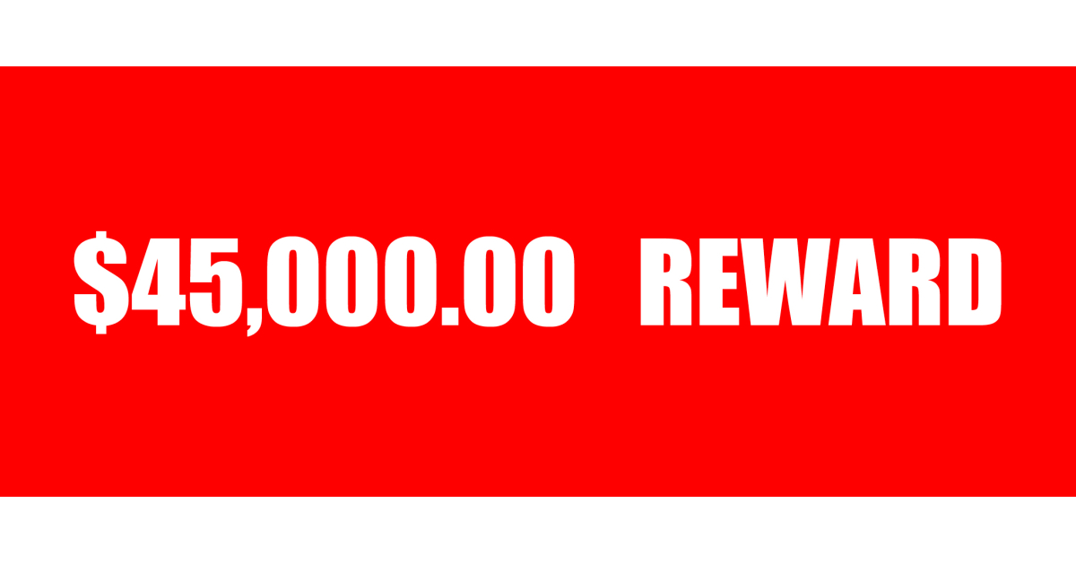 ,000.00 Reward for Return of Equipment Stolen from JXBMovies ,000.00 Reward for Return of Equipment Stolen from JXBMovies