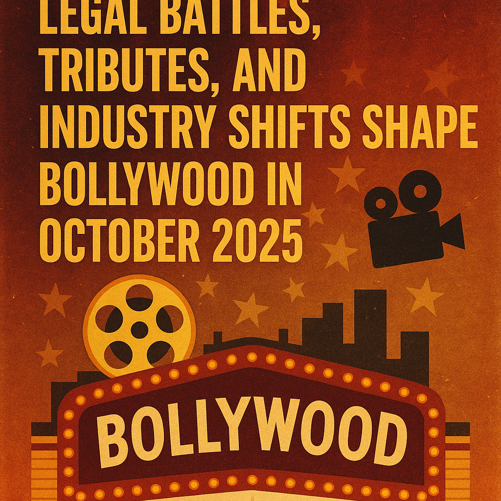 Bollywood in October 2025: Legal Battles, Emotional Tributes, and Evolving Narratives Bollywood in October 2025: Legal Battles, Emotional Tributes, and Evolving Narratives