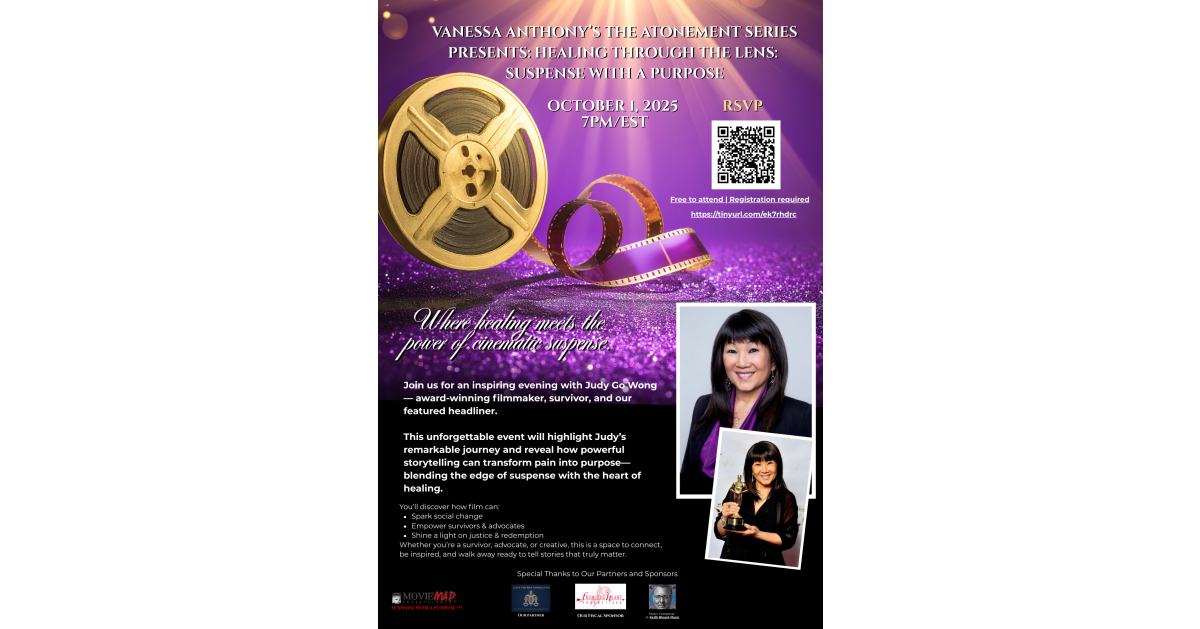 Healing Through the Lens: Suspense with a Purpose – Webinar on October 1, 2025