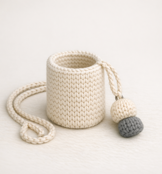 Knitted in Coventry City Studio, United Kingdom