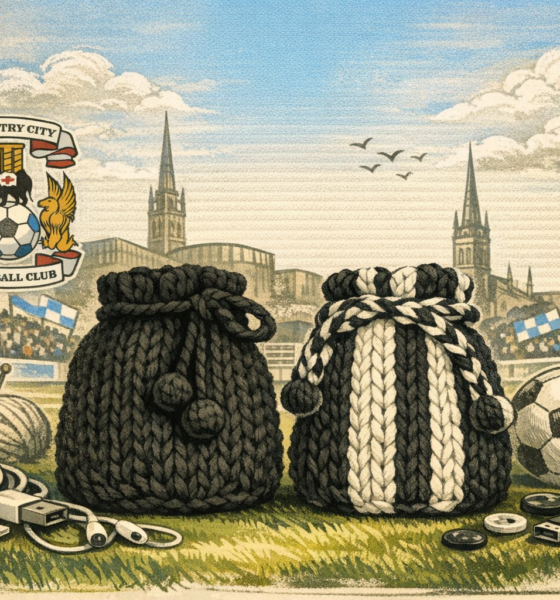 Hand‑Knitted Tech Pods — Coventry City Edition