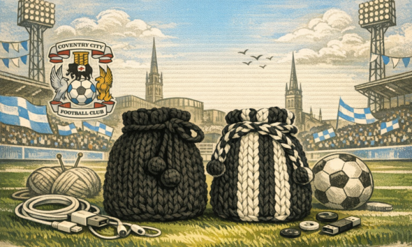 Hand‑Knitted Tech Pods — Coventry City Edition