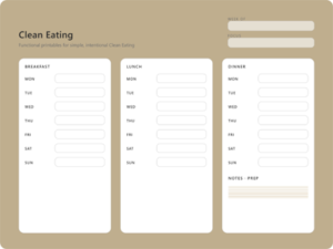 Clean Eating Planner for First Week of June Clean-Eating-Planner1