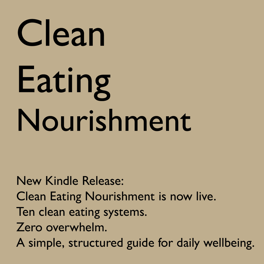 NEW BOOK RELEASE — A Practical Clean‑Eating Guide for Everyday Wellbeing