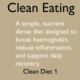 Clean, balanced, recovery‑friendly diet designed to boost haemoglobin, reduce inflammation, and fuel your day.   Clean Diet 1