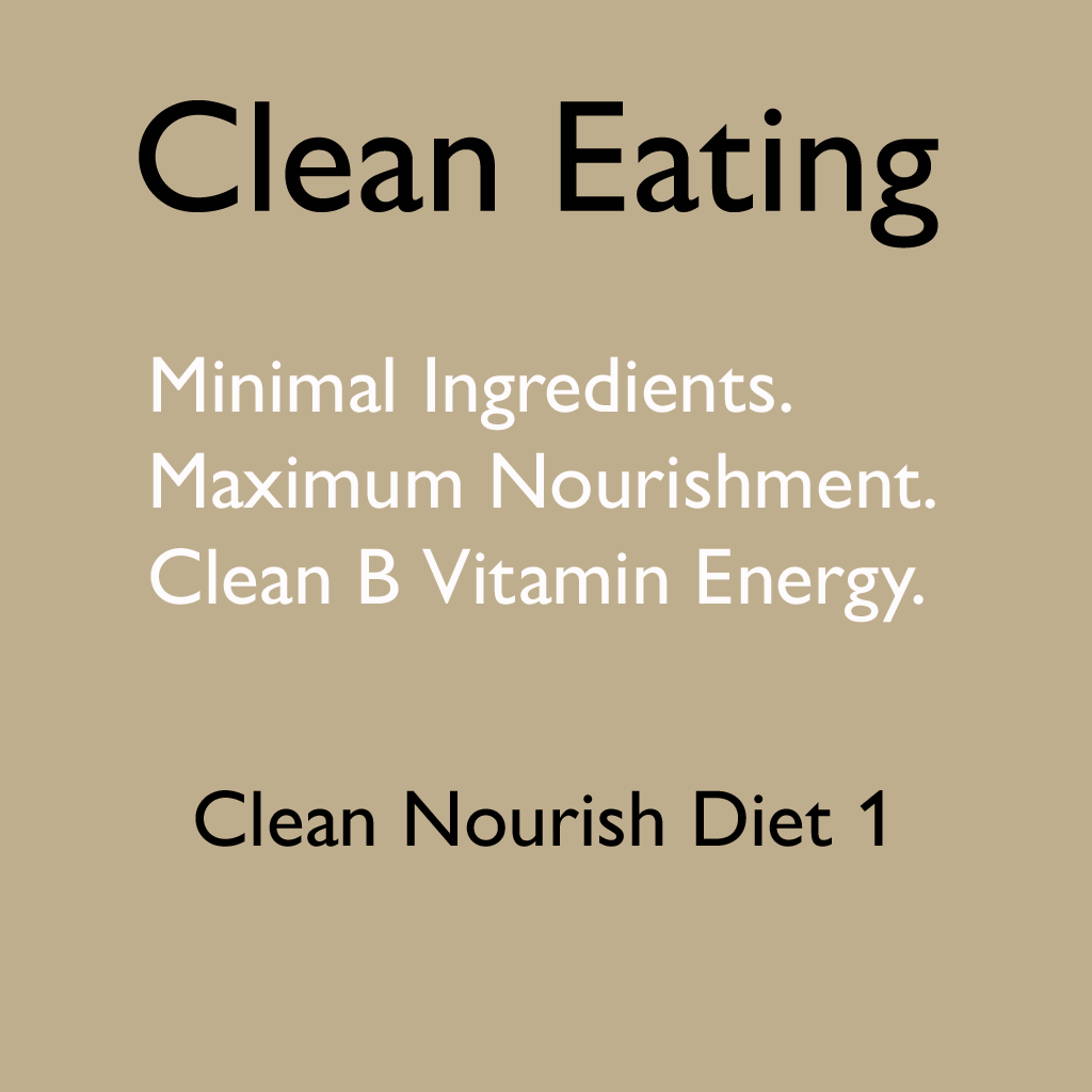 Minimal Ingredients. Maximum Nourishment. Clean B‑Vitamin Energy.