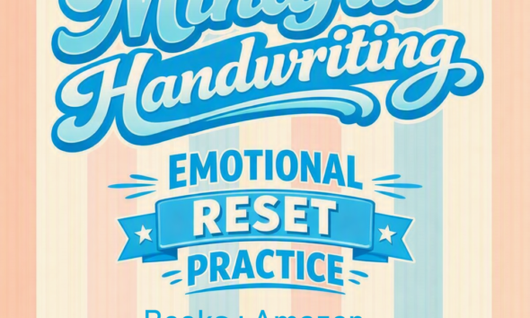 A minimal handwriting workbook for emotional clarity.
