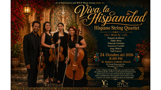 Two New String Quartets to Premiere at Pasadena Concert Spotlighting Latin American Composers