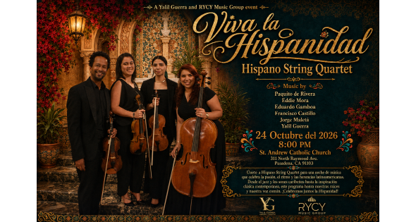 Two New String Quartets to Premiere at Pasadena Concert Spotlighting Latin American Composers
