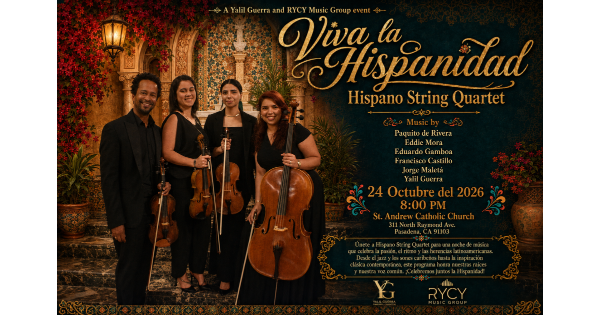Two New String Quartets to Premiere at Pasadena Concert Spotlighting Latin American Composers