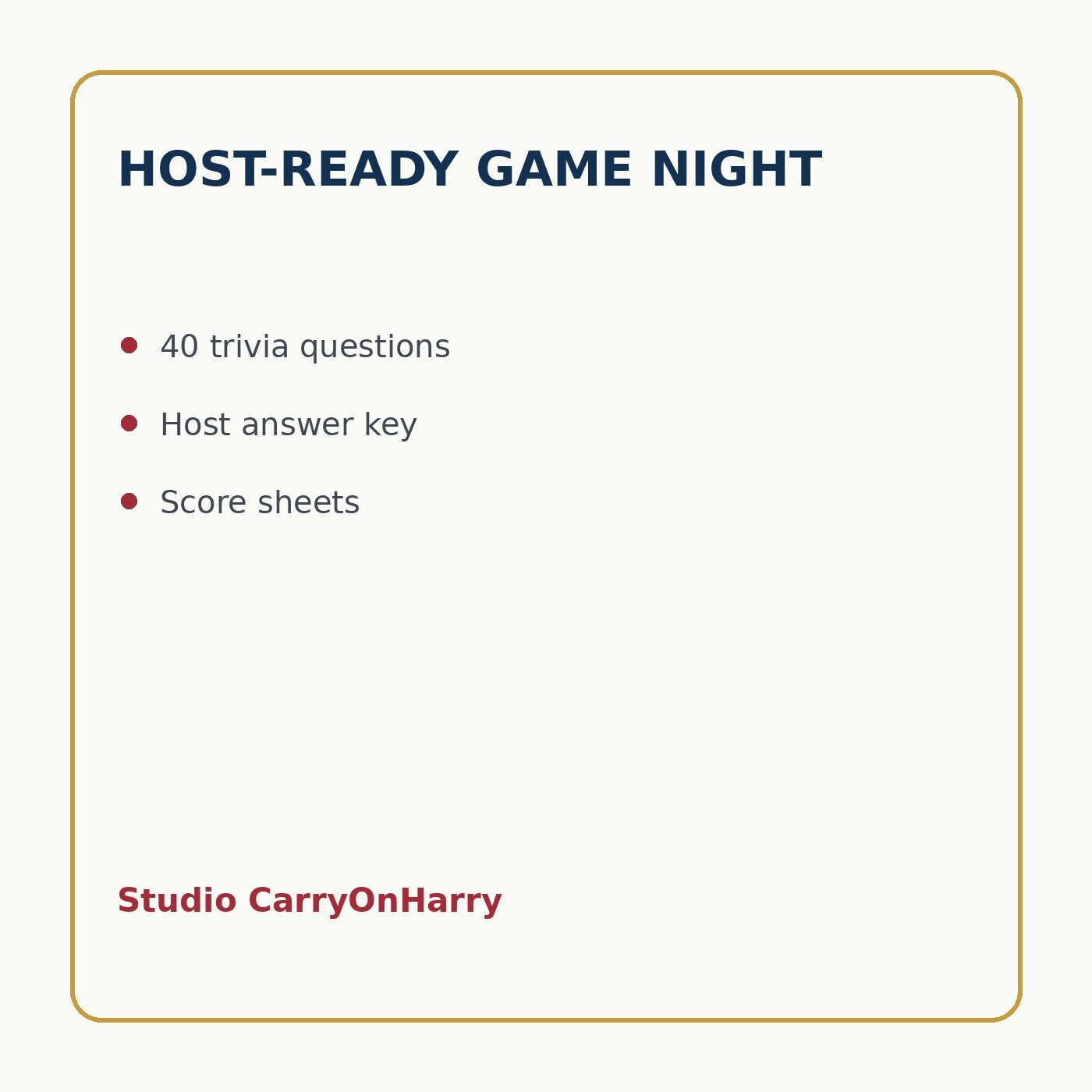 Hollywood Movie Night – Ultimate Printable Party Pack