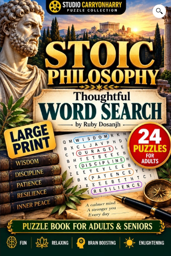 Stoic Philosophy Thoughtful Word Search