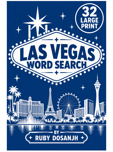 LAS VEGAS WORD SEARCH Out Now on Amazon